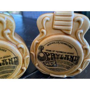 Vintage Opryland Guitar Salt and Pepper Shakers